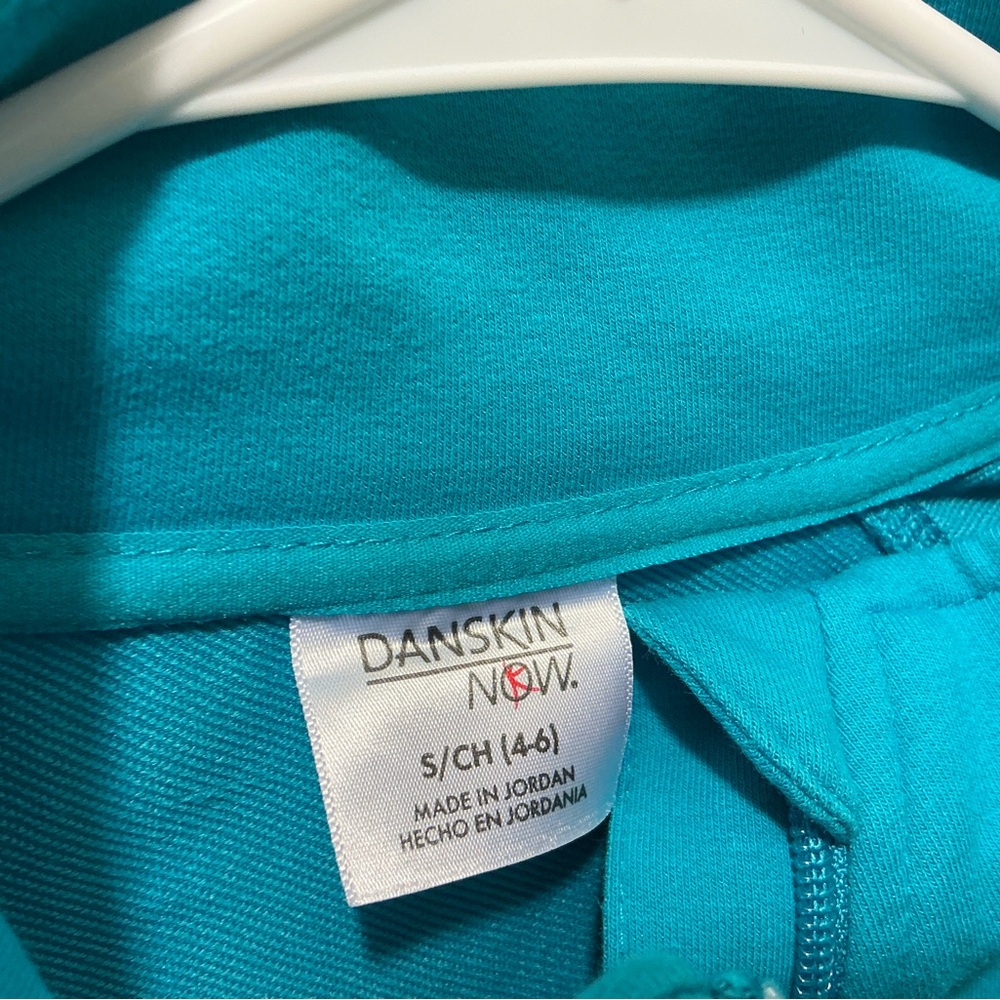 Danskin Turquoise Zip-Up Jacket - Picture 3 of 5